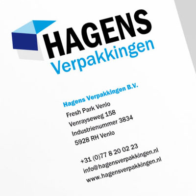 Hagens Verpakkingen - Briefpapier